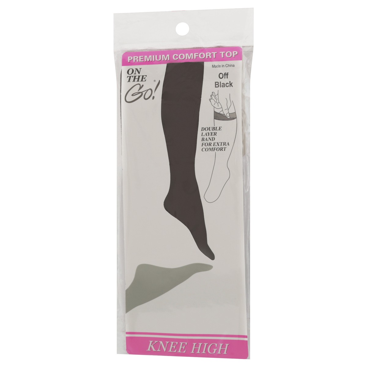 slide 6 of 11, On the Go Premium Comfort Top Knee High One Size 1 ea, 1 ct