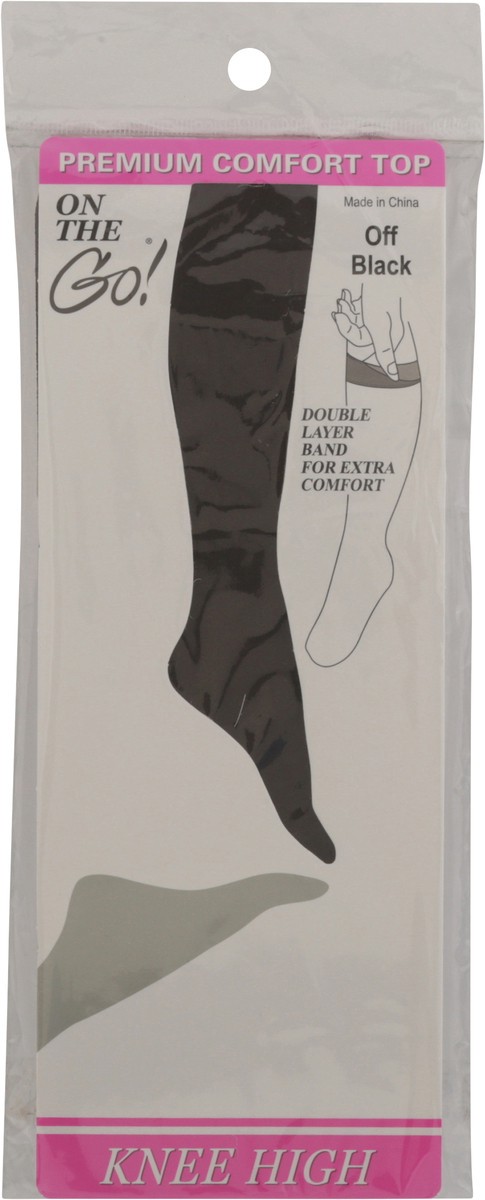 slide 5 of 11, On the Go Premium Comfort Top Knee High One Size 1 ea, 1 ct
