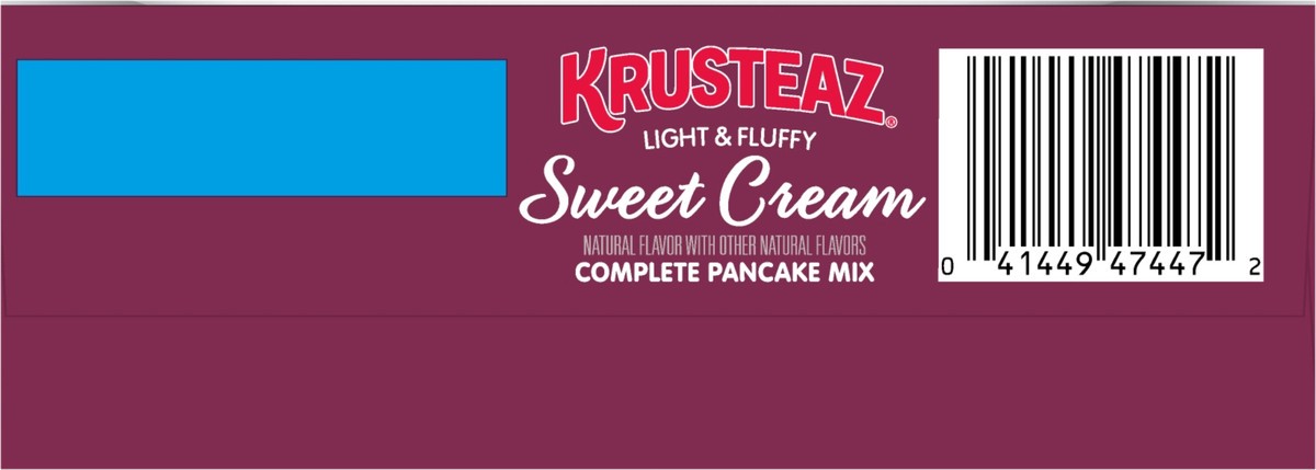 slide 7 of 9, Krusteaz Sweet Cream Pancake & Waffle Mix, 6 ct; 8 fl oz