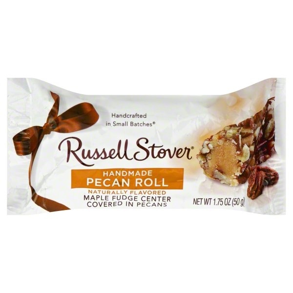 slide 1 of 1, Russell Stover Pecan Roll, Handmade, 1.75 oz