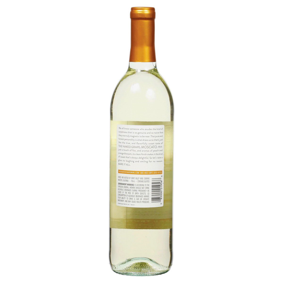 slide 2 of 2, The Naked Grape Moscato, 750 ml