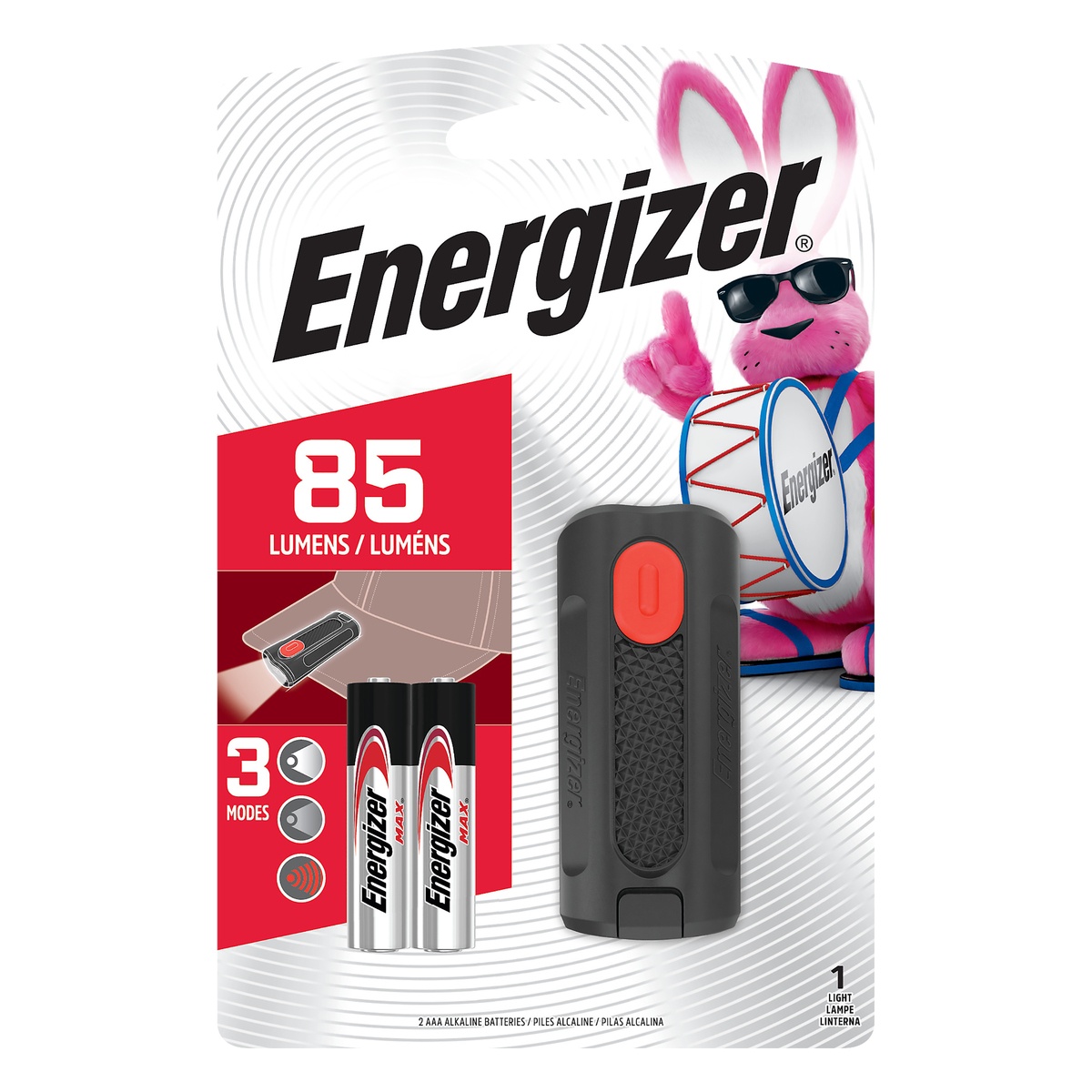 slide 1 of 2, Energizer Cap Light Flashlight, 1 ct