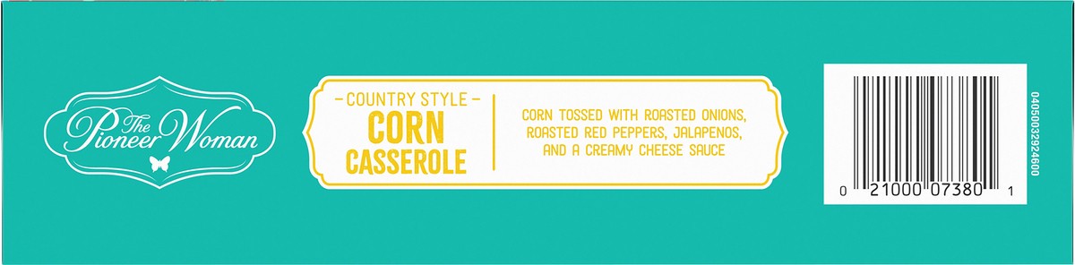 slide 9 of 10, The Pioneer Woman Country Style Corn Casserole Frozen Side Dish, 20 oz Box, 567 g