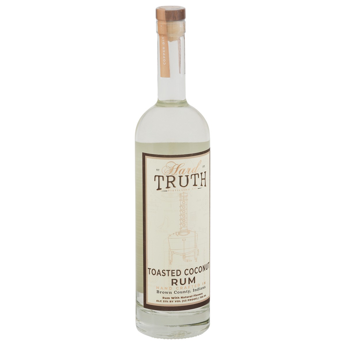 slide 3 of 9, Hard Truth Distilling Co. Toasted Coconut Rum 750 ml, 750 ml