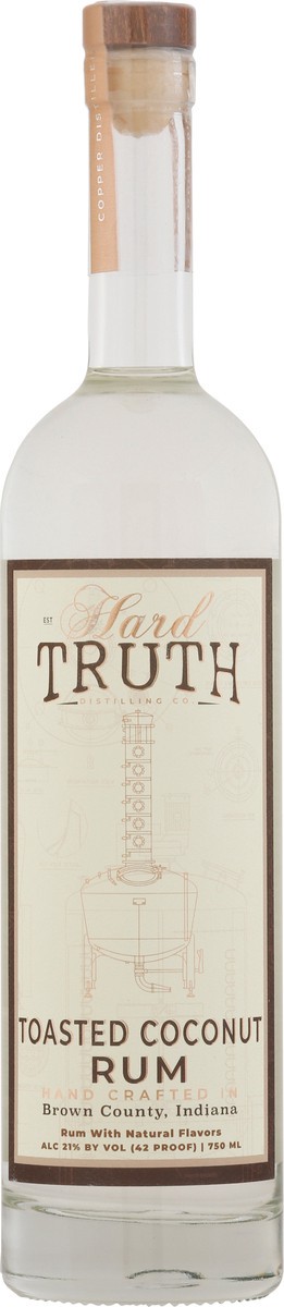 slide 2 of 9, Hard Truth Distilling Co. Toasted Coconut Rum 750 ml, 750 ml