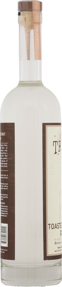 slide 7 of 9, Hard Truth Distilling Co. Toasted Coconut Rum 750 ml, 750 ml