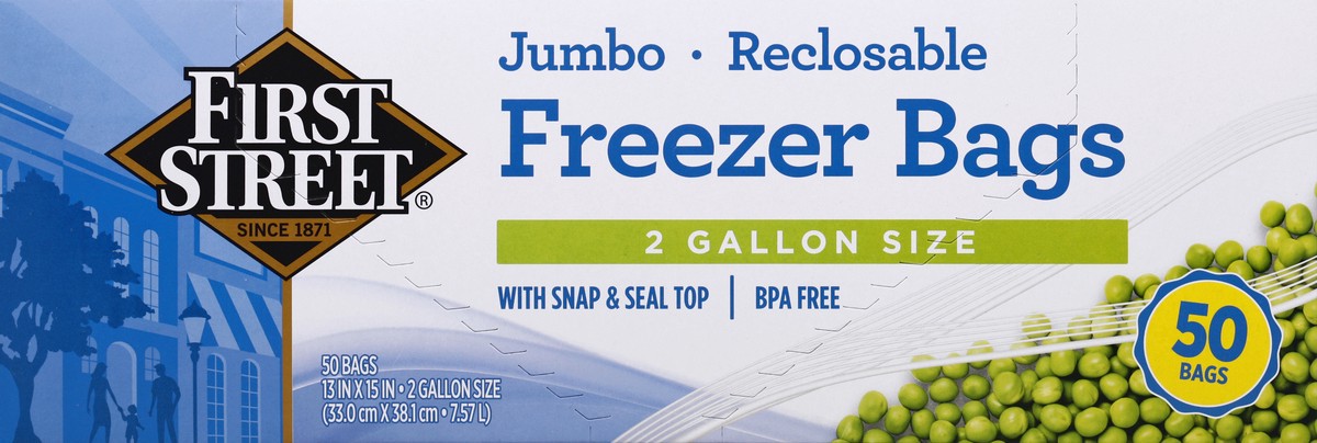 slide 6 of 6, First Street Jumbo, 50 ct