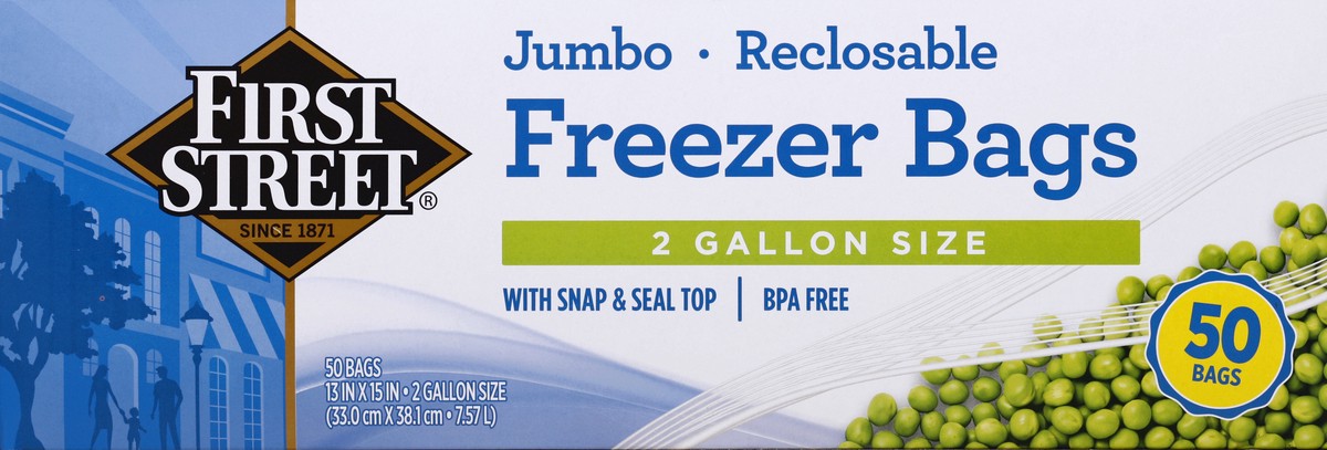 slide 4 of 6, First Street Jumbo, 50 ct