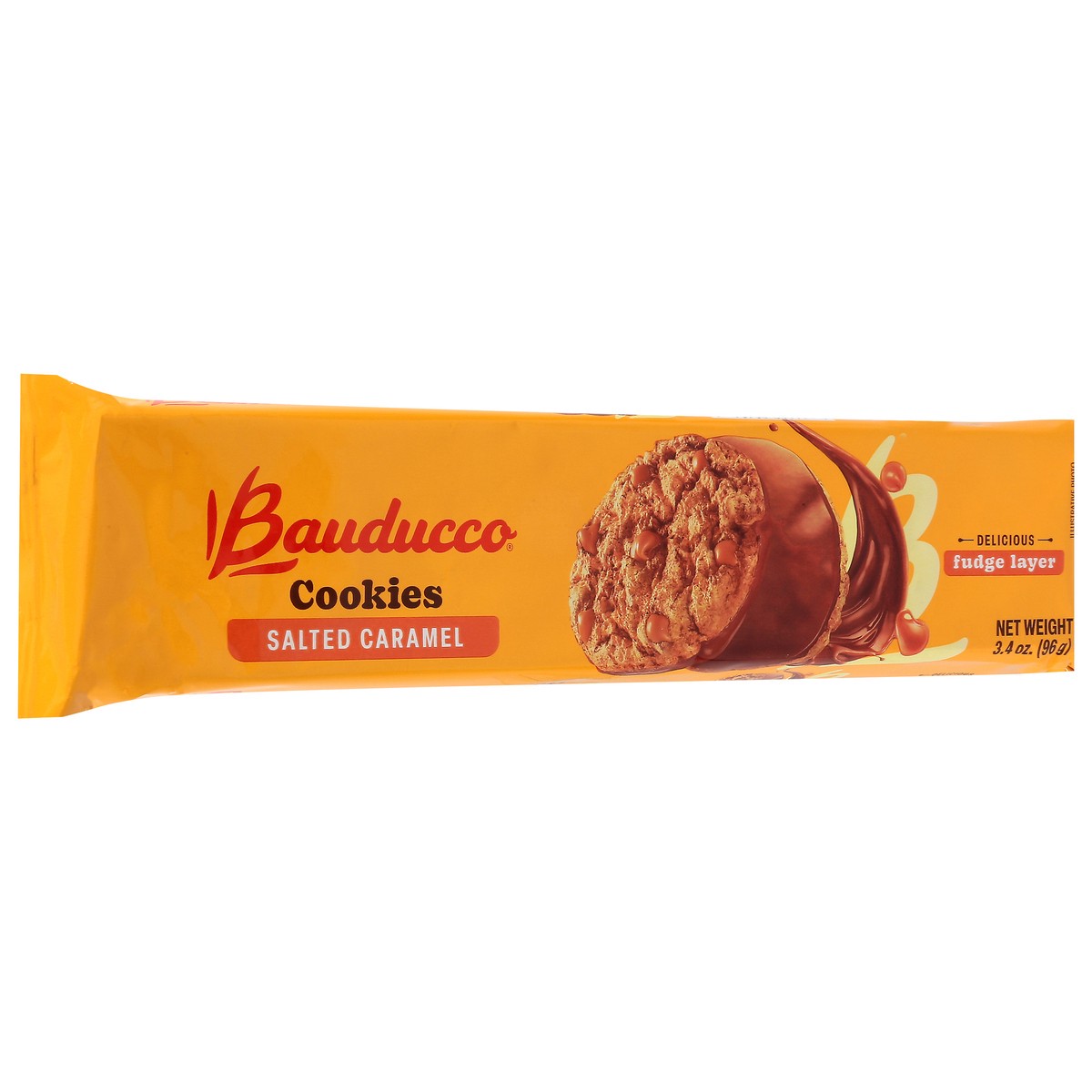 slide 4 of 4, Bauducco Salted Caramel Cookies, 3.4 oz