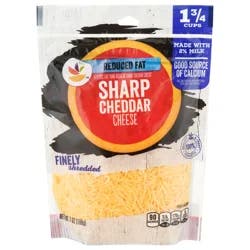 Giant Reduced Fat Finely Shredded Sharp Cheddar Cheese