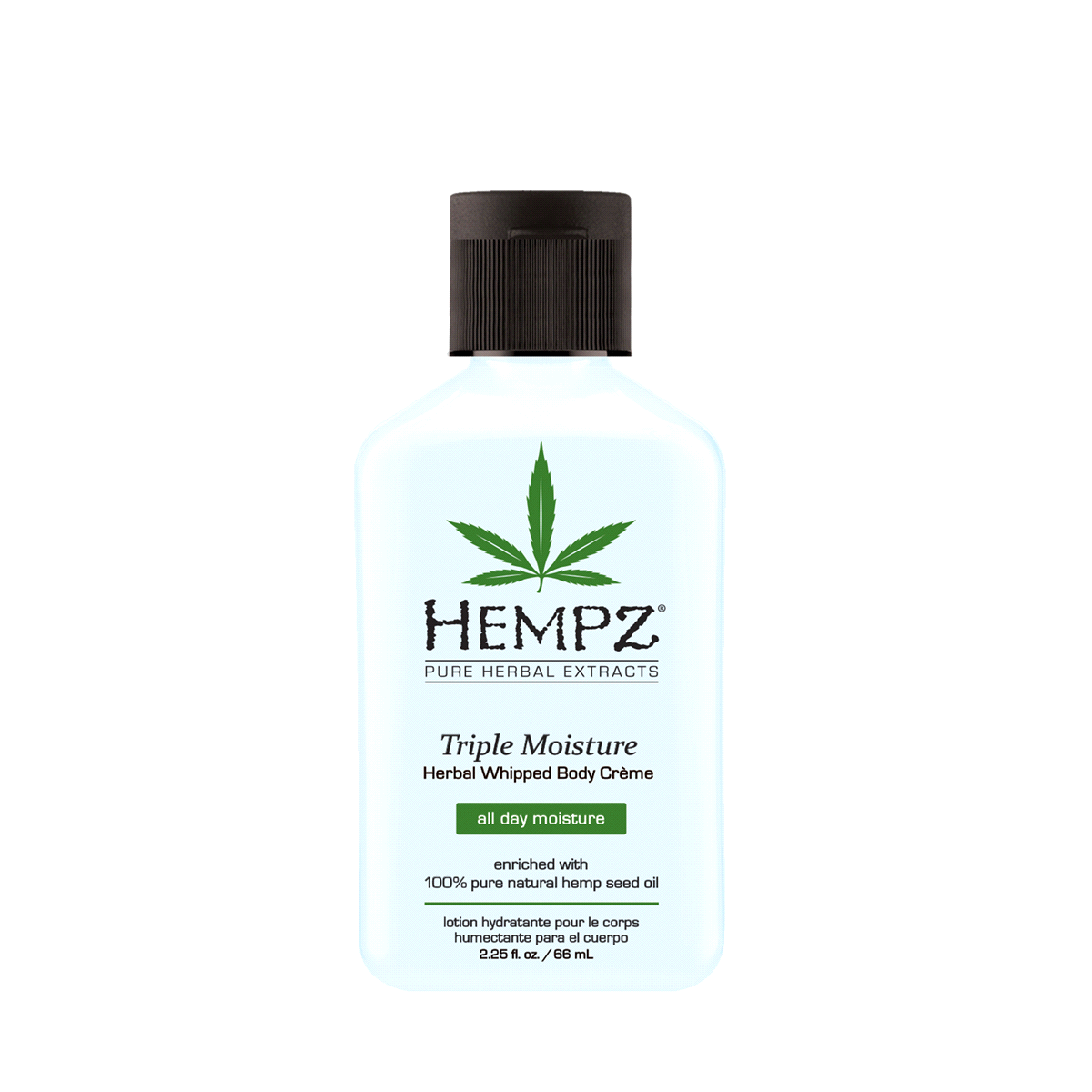 slide 1 of 5, Hempz Triple All Day Moisture Herbal Whipped Body Creme, 2.25 fl oz