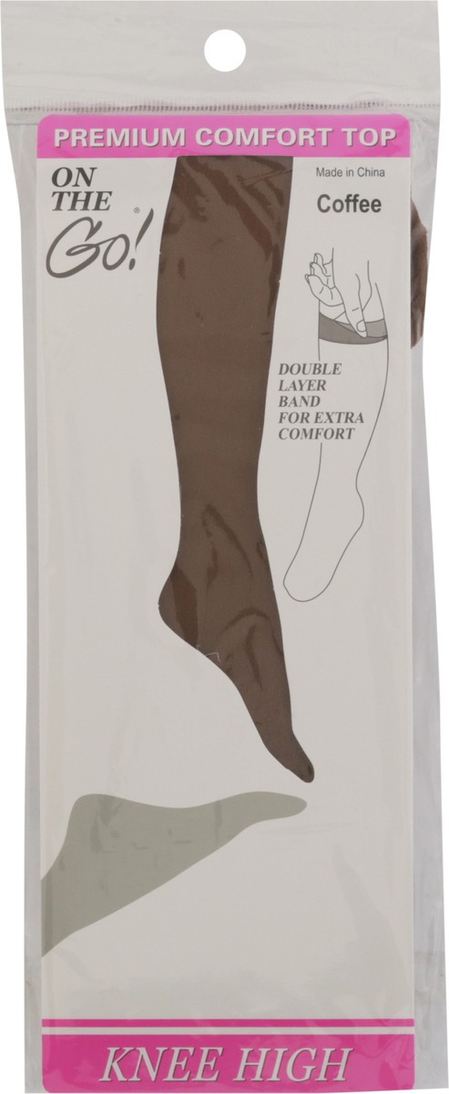 slide 2 of 11, Knee High Coffee 1 Count, 1 ct