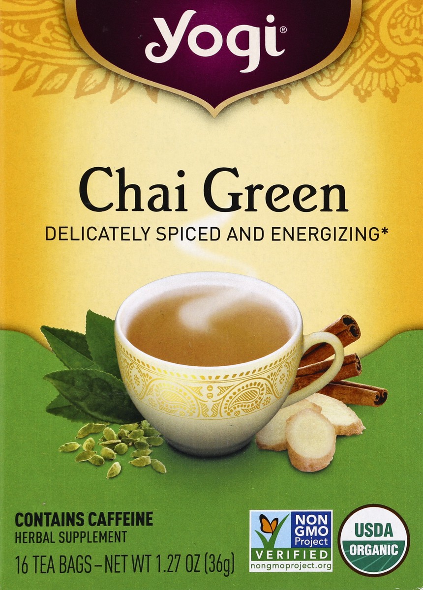 slide 4 of 4, Yogi Chai Green Tea - 16 ct, 16 ct