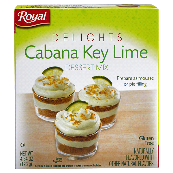 slide 1 of 1, Royal Delights Cabana Key Lime Dessert, 4.34 oz