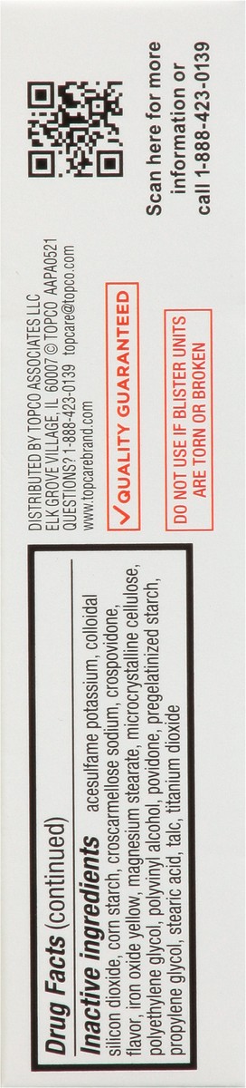 slide 4 of 9, TopCare Health Multi-Symptom Allergy Cool Taste Caplets 24 ea, 24 ct