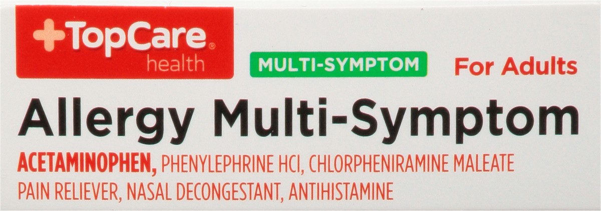 slide 3 of 9, TopCare Health Multi-Symptom Allergy Cool Taste Caplets 24 ea, 24 ct