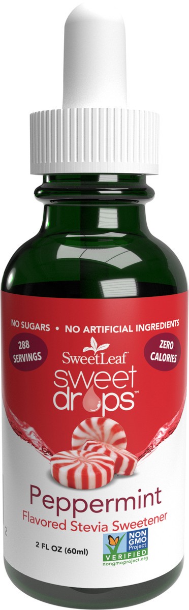 slide 1 of 5, SweetLeaf Sweet Drops Peppermint Flavored Stevia Sweetener 2 fl oz, 2 fl oz