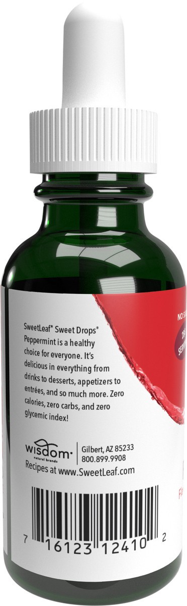 slide 3 of 5, SweetLeaf Sweet Drops Peppermint Flavored Stevia Sweetener 2 fl oz, 2 fl oz