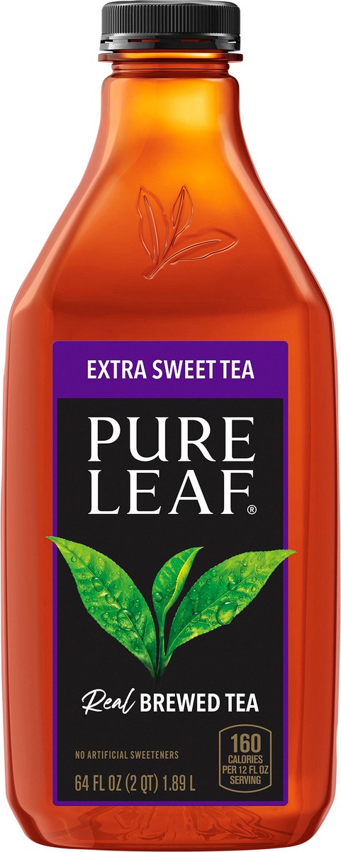 slide 5 of 6, Pure Leaf Extra Sweet Iced Tea, 64 fl oz