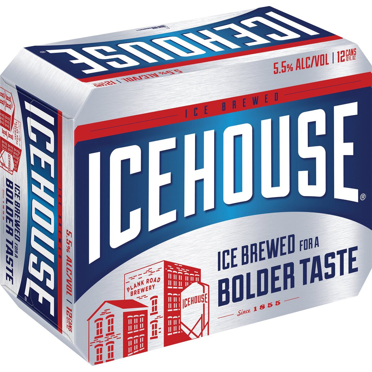 slide 1 of 5, ICEHOUSE Beer, 12 ct; 12 fl oz