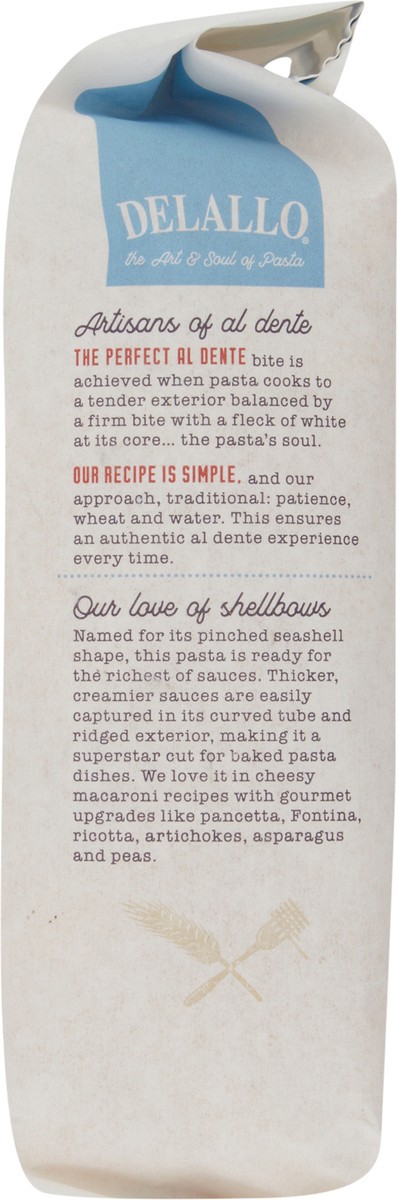slide 6 of 8, DeLallo Semolina Shellbows, 16 oz