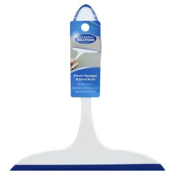 Cleaning Solutions Squeegee & Grout Brush