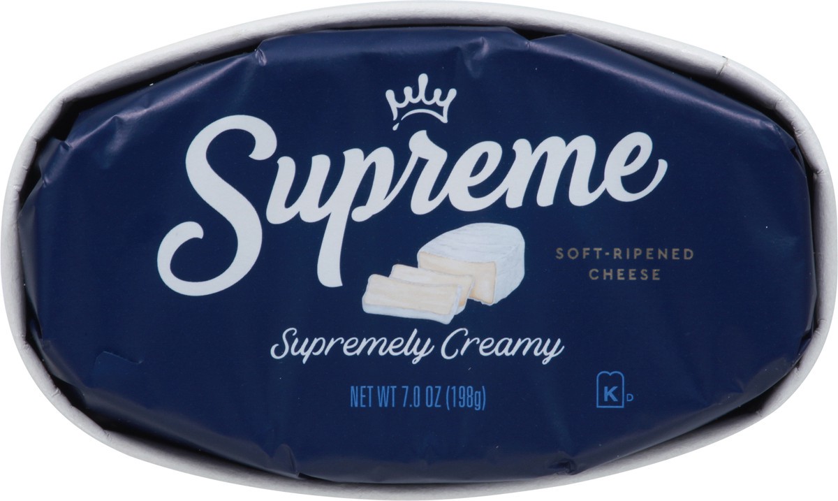 slide 6 of 9, Supreme Oval Brie Cheese, 