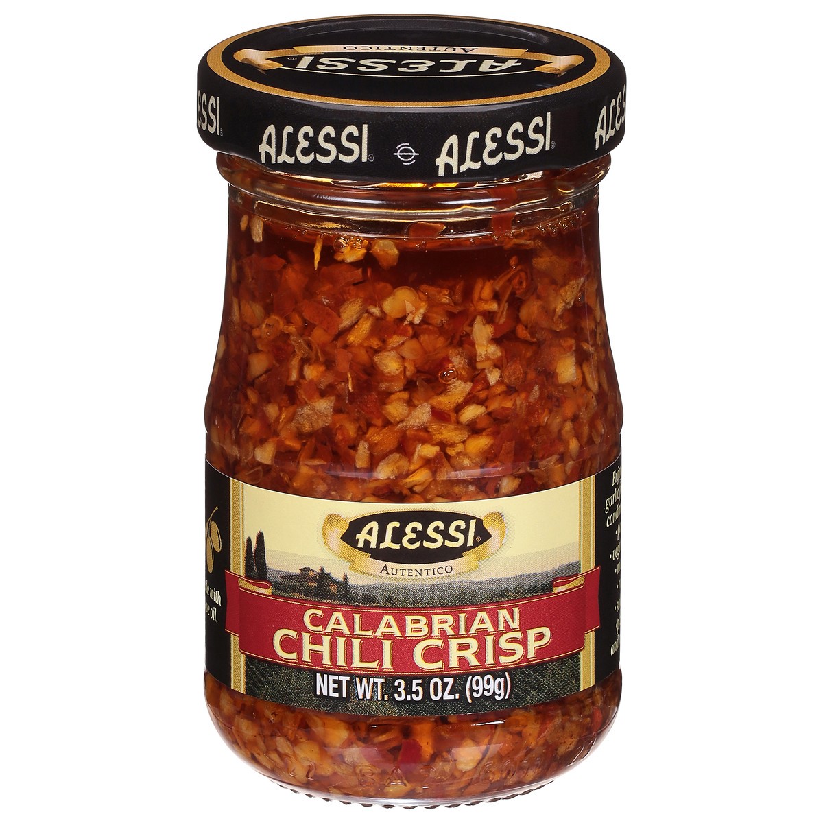 slide 3 of 4, Alessi Calabrian Chili Crisp 3.5 oz, 3 oz