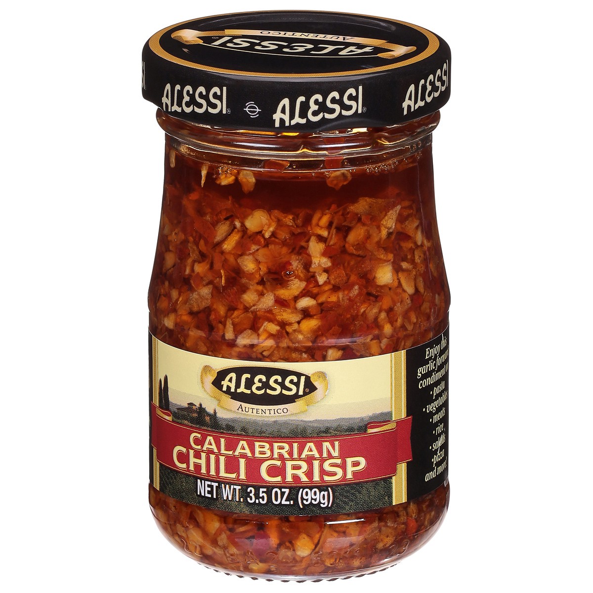 slide 4 of 4, Alessi Calabrian Chili Crisp 3.5 oz, 3 oz