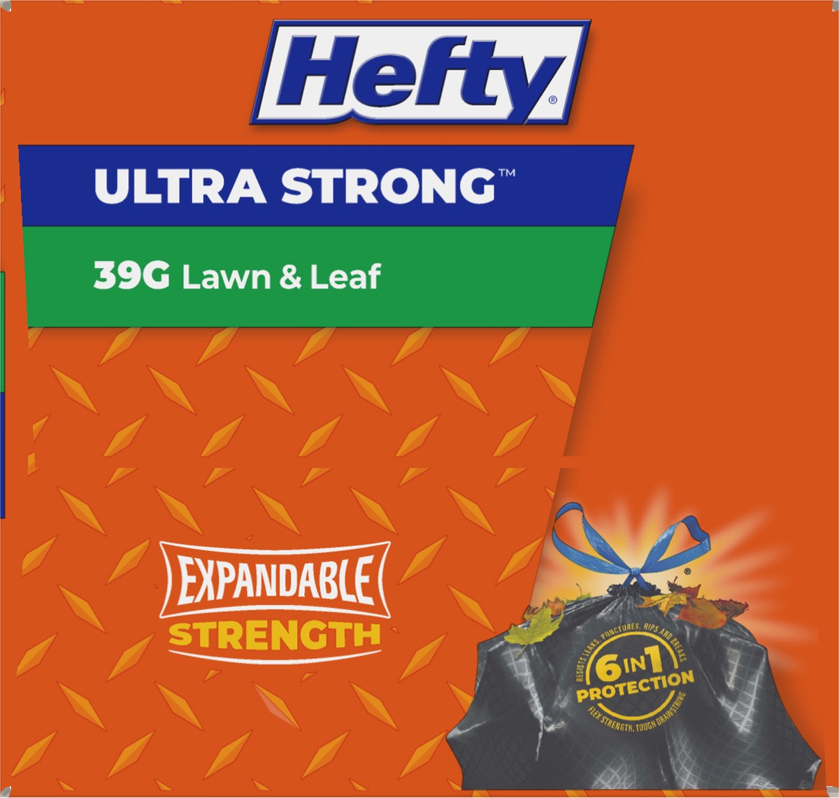 slide 8 of 14, Hefty Ultra Strong 39 Gallon Drawstring Trash Bags 16 ea, 16 ct