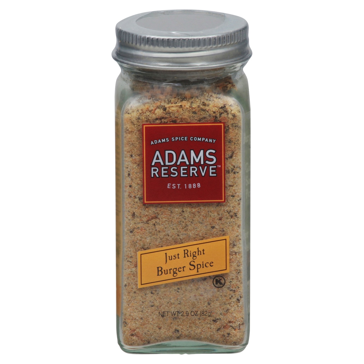 slide 1 of 1, Adams Reserve Just Right BurGer Spice, 2.9 oz