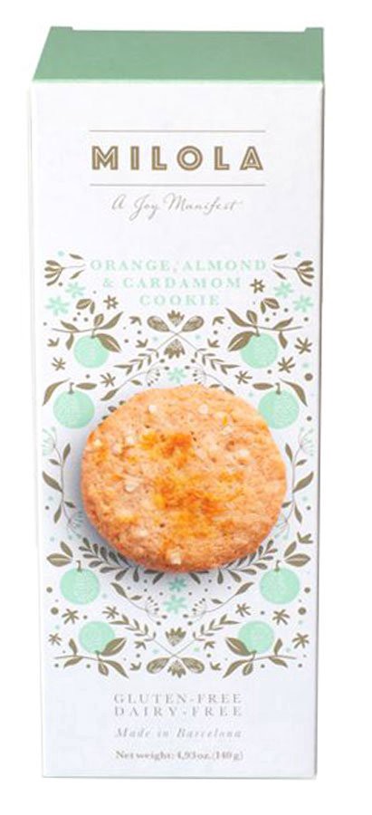 slide 1 of 1, Milola Orange Almond Cardamom Cookies, 4.93 oz