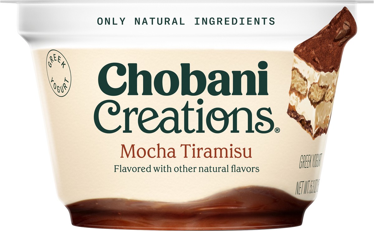 slide 12 of 13, Chobani Yogurt, Greek, Mocha Tiramisu, 5.3 oz