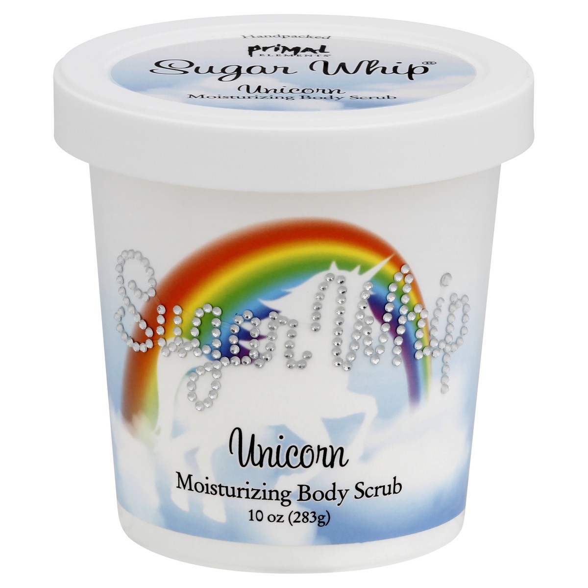 slide 7 of 7, Primal Elements Sugar Whip Unicorn Moisturizing Sugar Scrub 10 oz, 10 oz