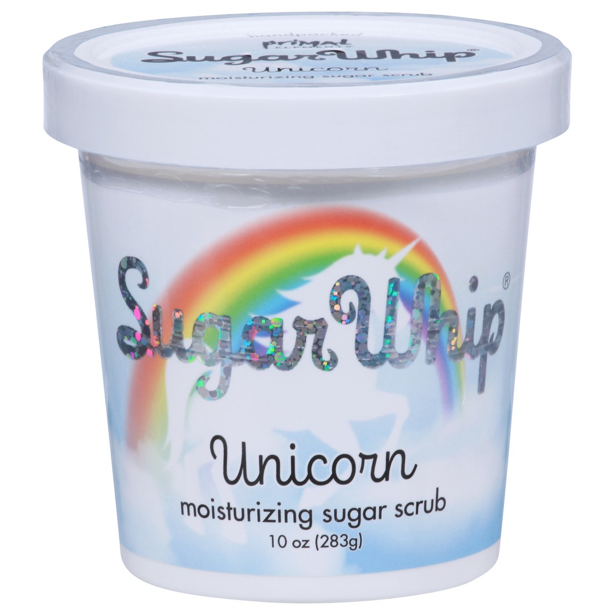 slide 1 of 7, Primal Elements Sugar Whip Unicorn Moisturizing Sugar Scrub 10 oz, 10 oz