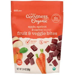 True Goodness Fruit And Veg Bites, Apple Apricot Carrot