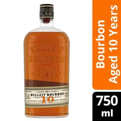 Bulleit Bourbon 10 Year Old Whiskey, 750 ml