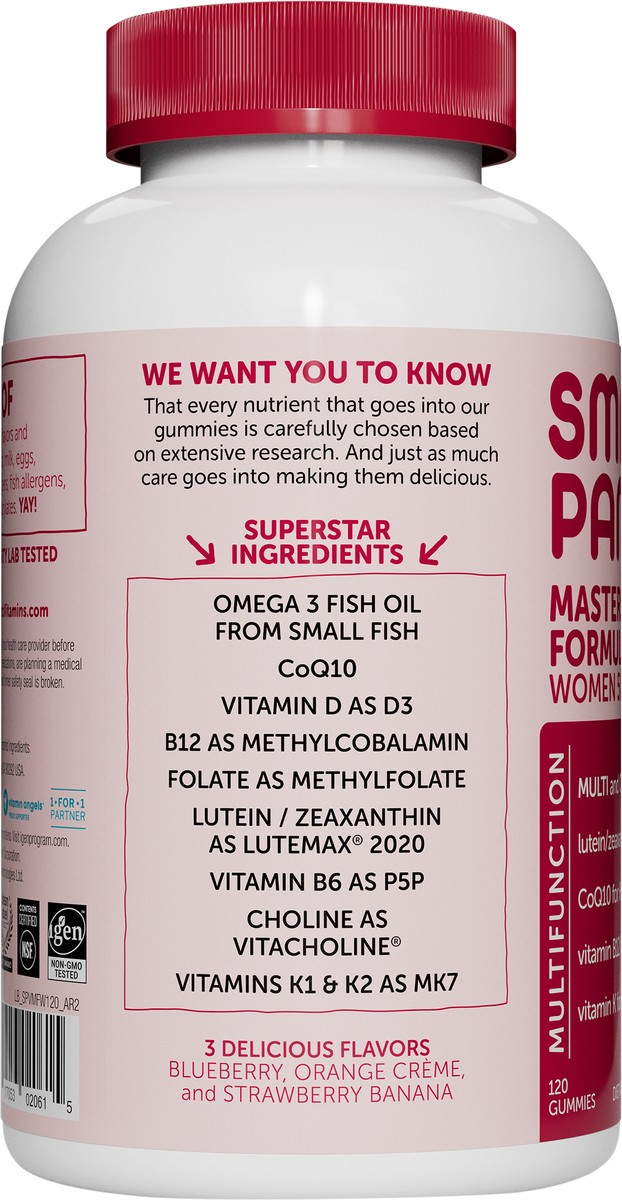 slide 4 of 8, SmartyPants Masters Women's 50+ Formula, 120 ct., 120 ct