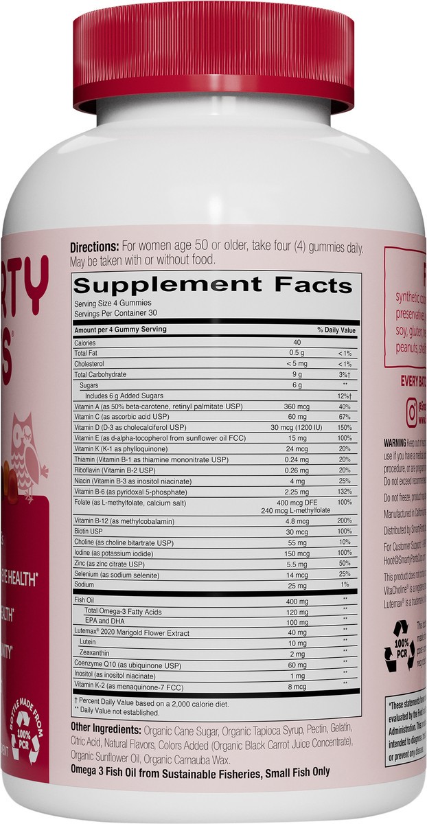 slide 3 of 8, SmartyPants Masters Women's 50+ Formula, 120 ct., 120 ct