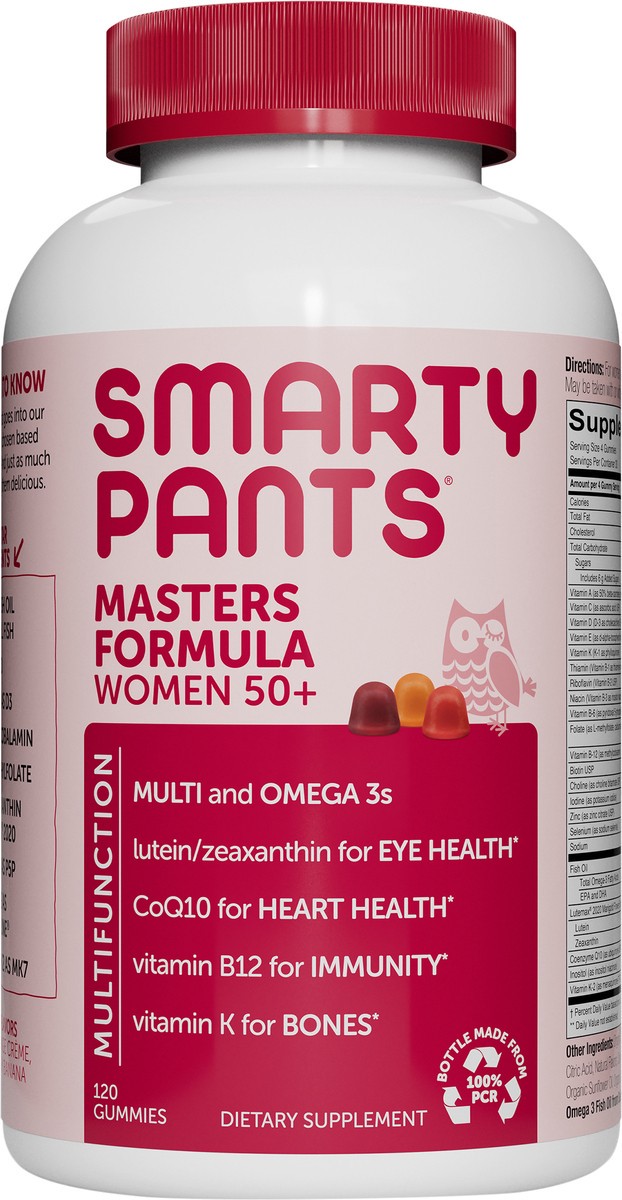 slide 2 of 8, SmartyPants Masters Women's 50+ Formula, 120 ct., 120 ct