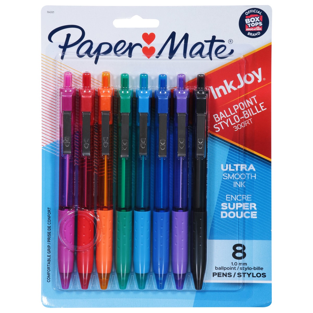 slide 1 of 8, Paper Mate 1.0mm Ball Point Ultra Smooth Ink Pens 8 ea, 8 ct