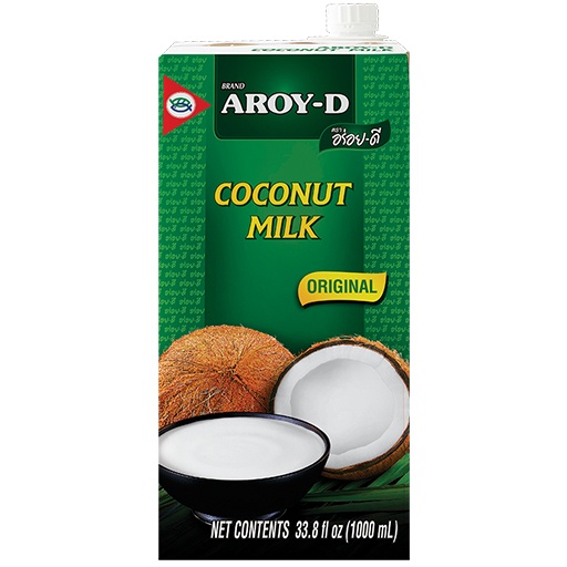 slide 1 of 1, Aroy-D Uht Coconut Milk, 33.8 fl oz