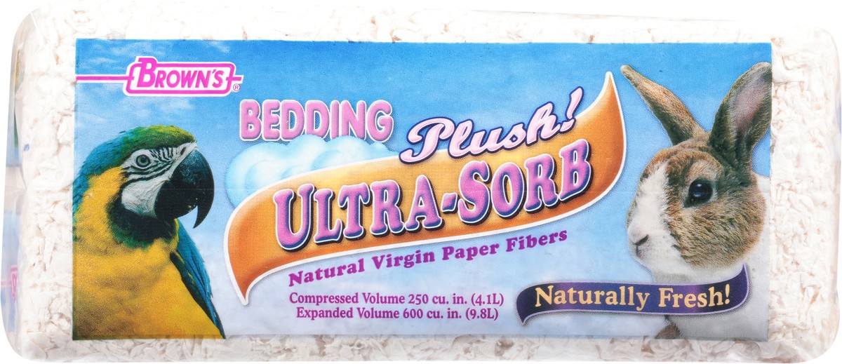 slide 10 of 11, Brown's Ultra-Sorb Plush Fiber Bedding and Litter 1 ea, 4 LT