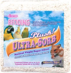 Brown's Ultra-Sorb Plush Fiber Bedding and Litter 1 ea