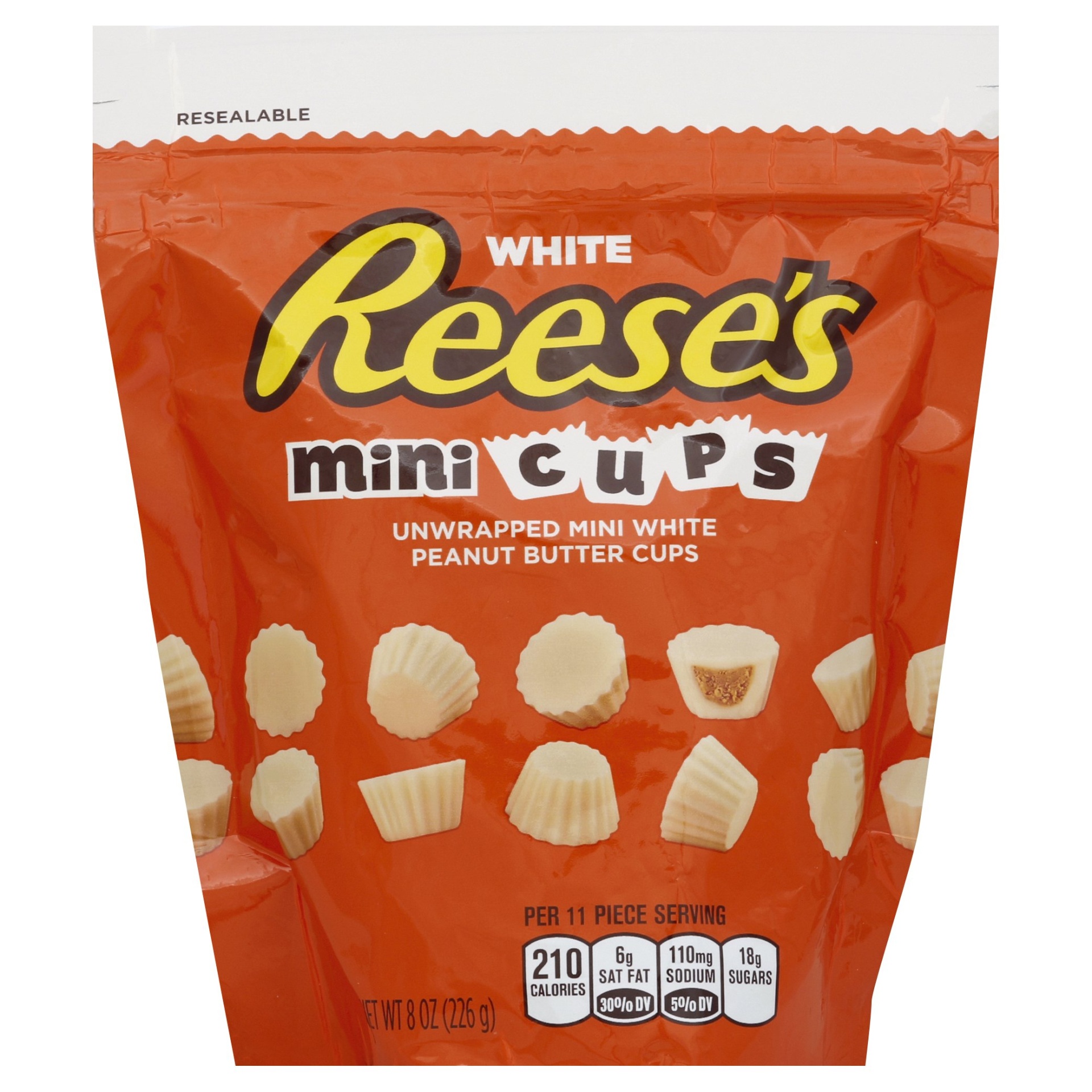  Reese's Peanut Butter Cups Minis, 8-ounce Pouches
