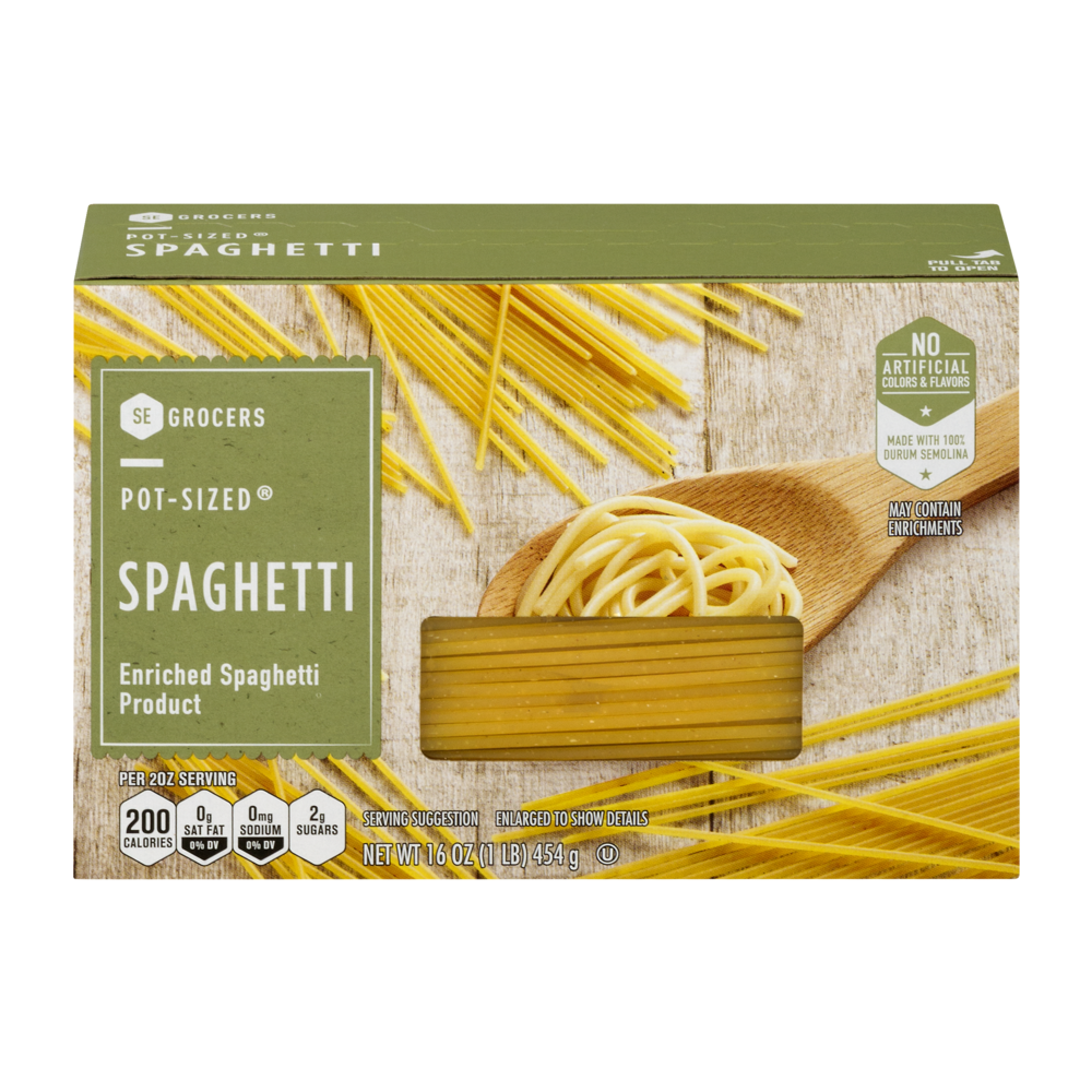 slide 1 of 1, SE Grocers Pot-Sized Spaghetti, 16 oz