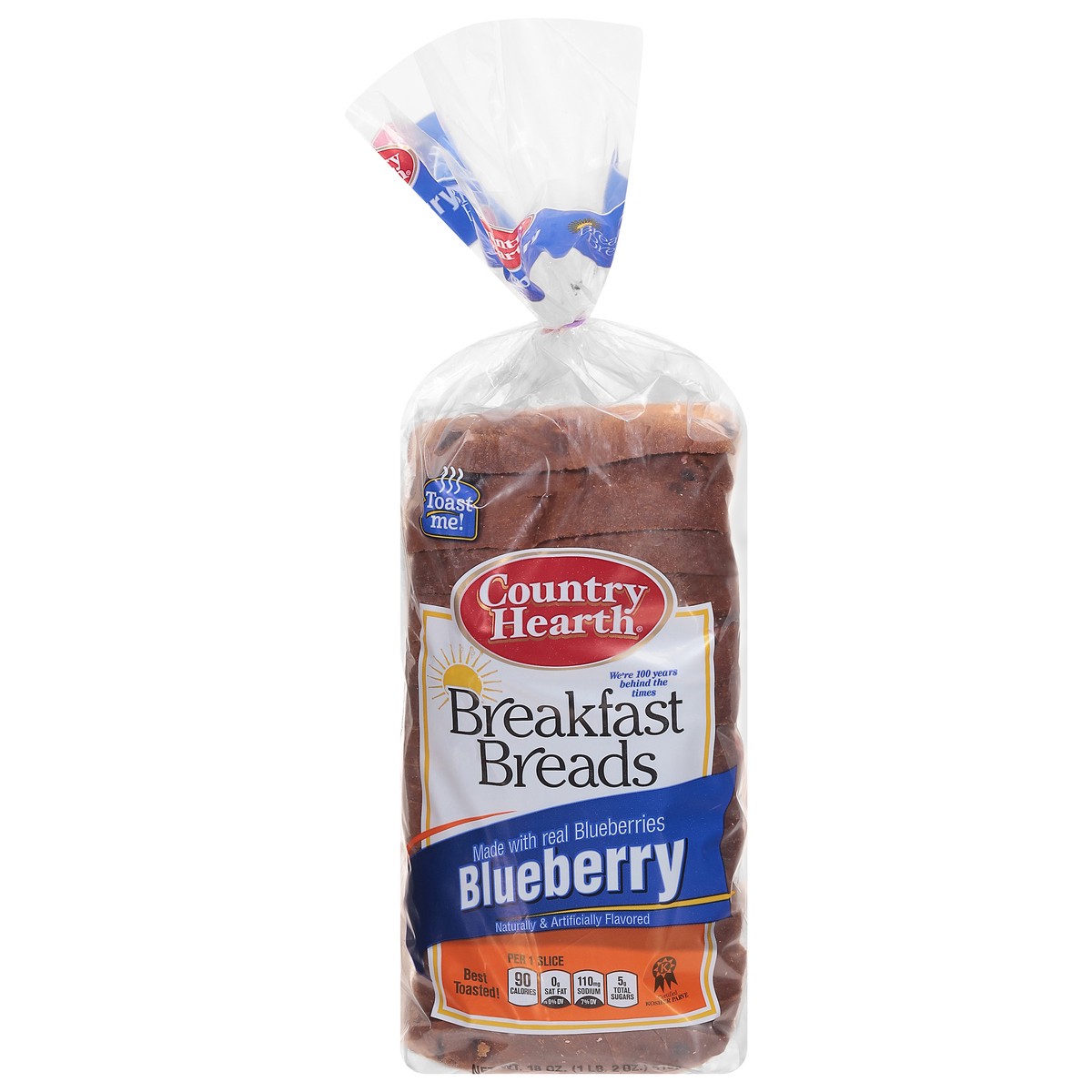 slide 4 of 4, Country Hearth Breakfast Blueberry Bread 18 oz, 18 oz