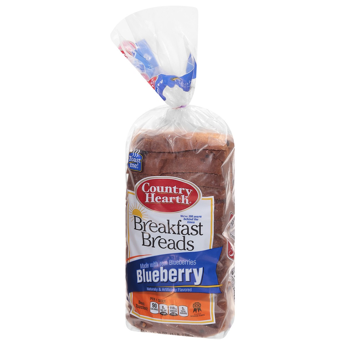 slide 2 of 4, Country Hearth Breakfast Blueberry Bread 18 oz, 18 oz