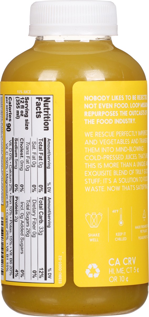 slide 3 of 13, Loop Mission Cold-Pressed Beach Bum Juice 12 fl oz, 12 fl oz