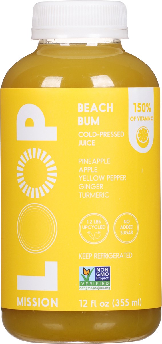slide 4 of 13, Loop Mission Cold-Pressed Beach Bum Juice 12 fl oz, 12 fl oz